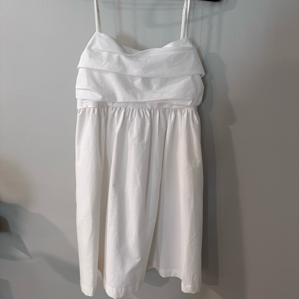 White babydoll dress